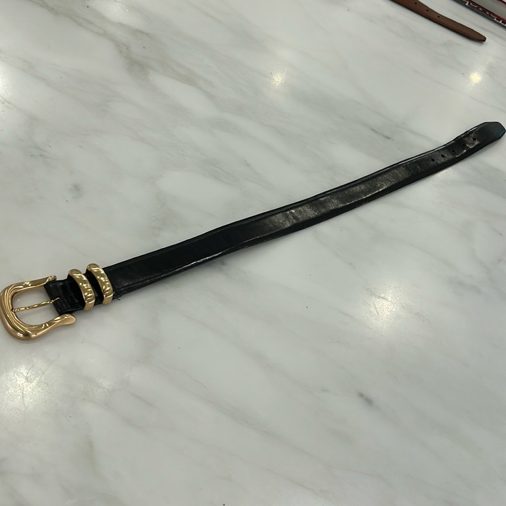 Brighton Black Leather belt